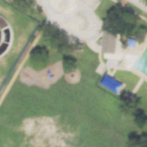 Aerial photo of Kleinbrook Clubhouse and Park