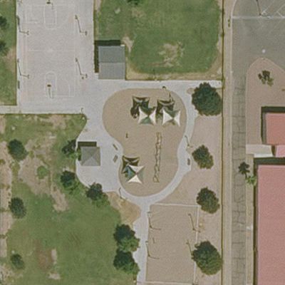Aerial view of Kuban Park