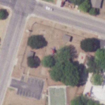 Aerial photo of Kuwamura Park