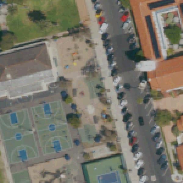 Aerial view of La Jolla Park