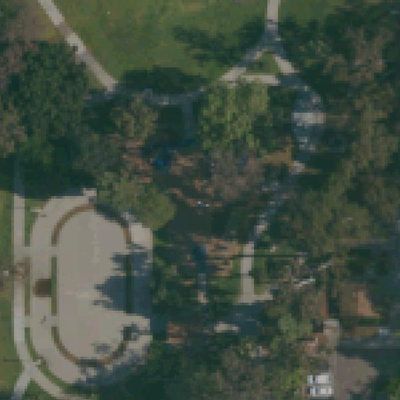 Aerial view of La Mesita Park