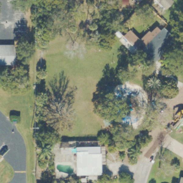 Aerial view of Ladue Park