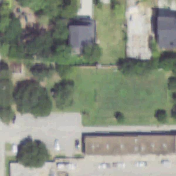 Aerial photo of Lafayette Park