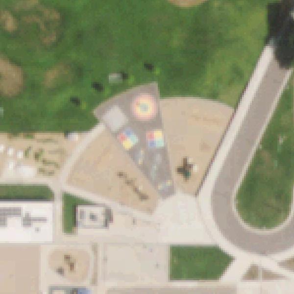 Aerial photo of Lafayette Parks & Recreation