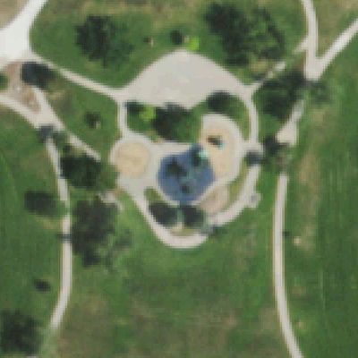 Aerial photo of Lake Arbor Park