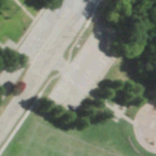 Aerial view of Lake Highlands Park