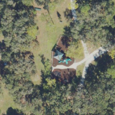 Aerial photo of Lake Mills Park