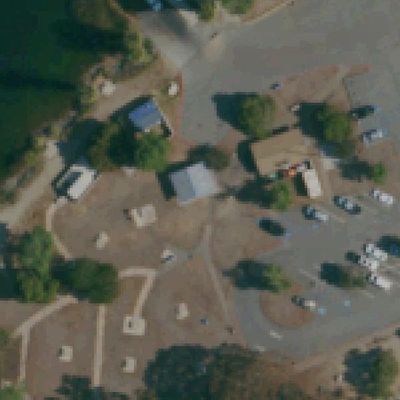 Aerial view of Lake Murray Recreation Area