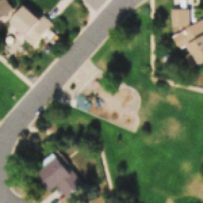 Aerial photo of Lakehurst Park