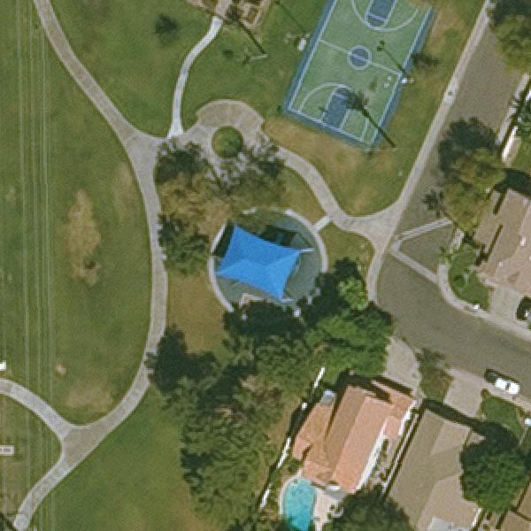 Aerial view of Lakeside Park - Val Vista Lakes