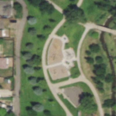 Aerial photo of Lakewood / Dry Gulch Park