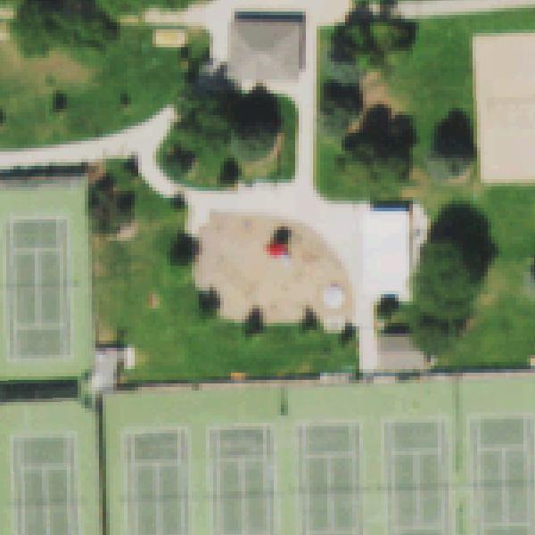 Aerial photo of Lakewood Park