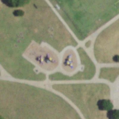 Aerial photo of Lancaster Community Park