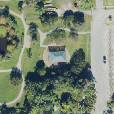Aerial view of Lange Park