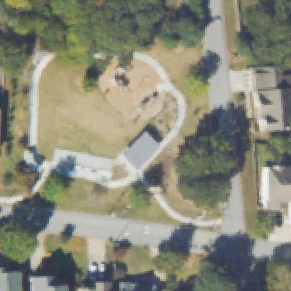Aerial view of Langford Park