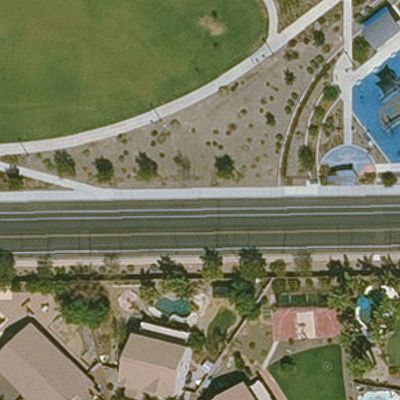 Aerial view of Lantana Ranch Park