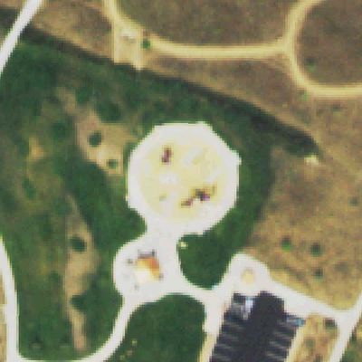 Aerial photo of Larkspur Park