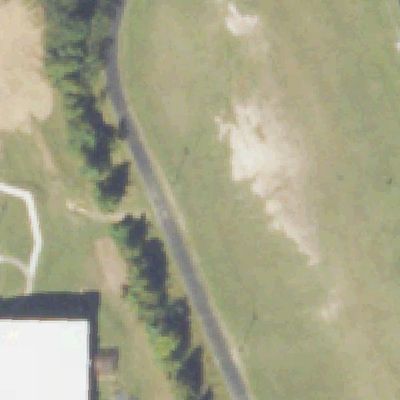 Aerial view of Larry Bell Park