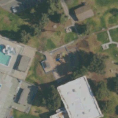 Aerial view of Las Palmas Park
