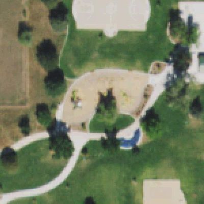 Aerial photo of Lasley Park