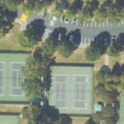 Aerial view of Laurel Park