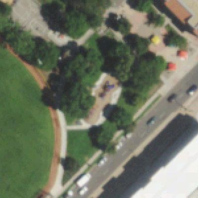 Aerial photo of Lawson Park