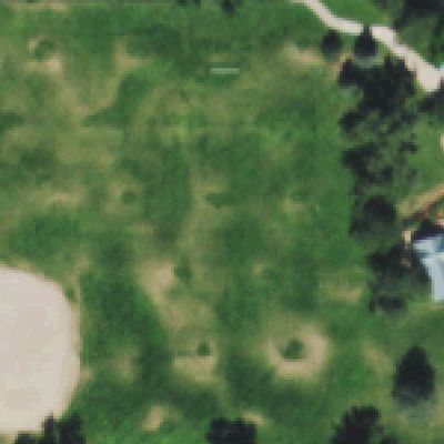 Aerial photo of Leawood Park