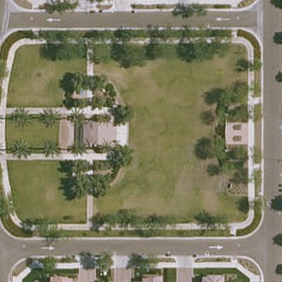 Aerial view of Legacy Park