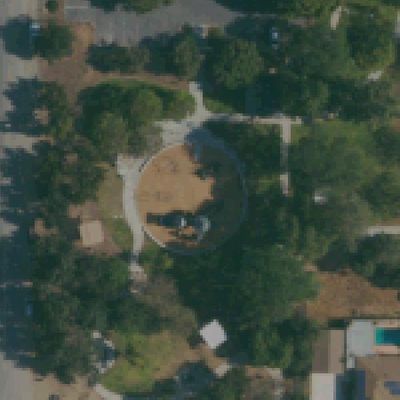 Aerial view of Lemon Grove Park