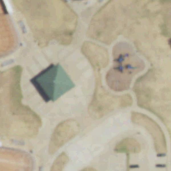 Aerial view of Les Zeiger Park