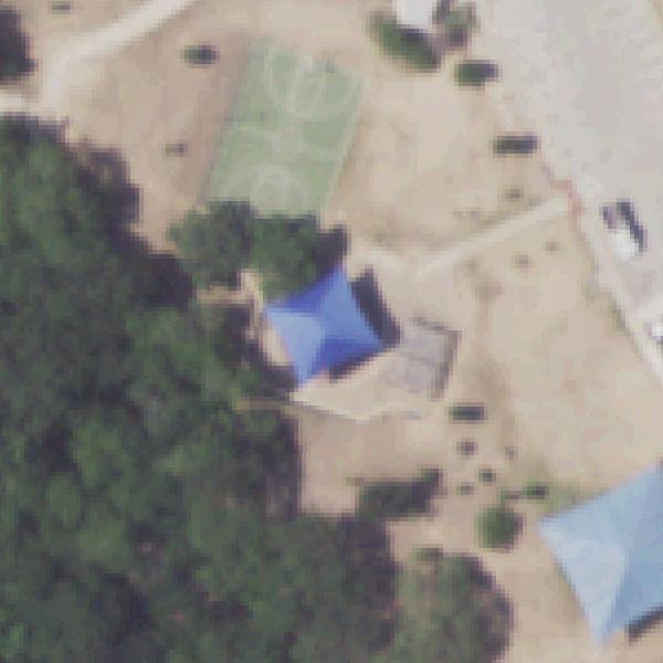Aerial photo of Levi Strauss Park