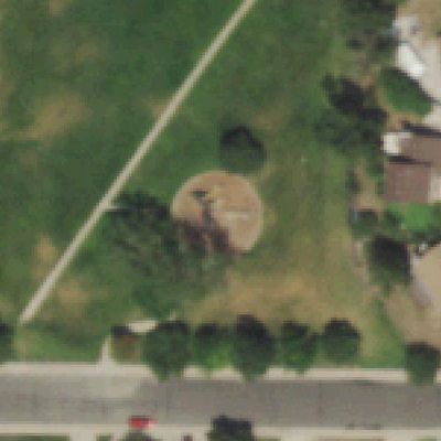 Aerial photo of Liberty Hills Park