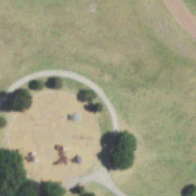 Aerial view of Liberty Park