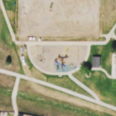 Aerial photo of Lilley Gulch Park