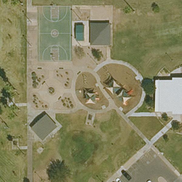 Aerial view of Lindo Park