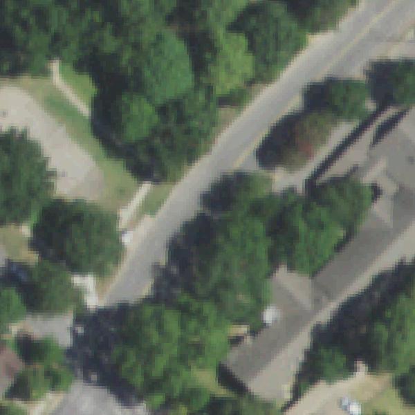 Aerial view of Lindsley Park