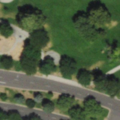 Aerial photo of Lindsley Park