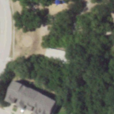 Aerial view of Little Bear Creek Park Playground