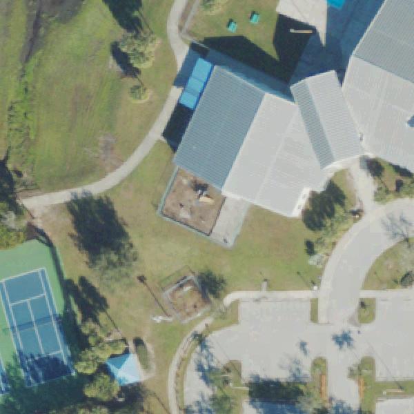Aerial view of Little Econ Greenway
