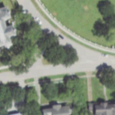 Aerial photo of Little Inwood Park