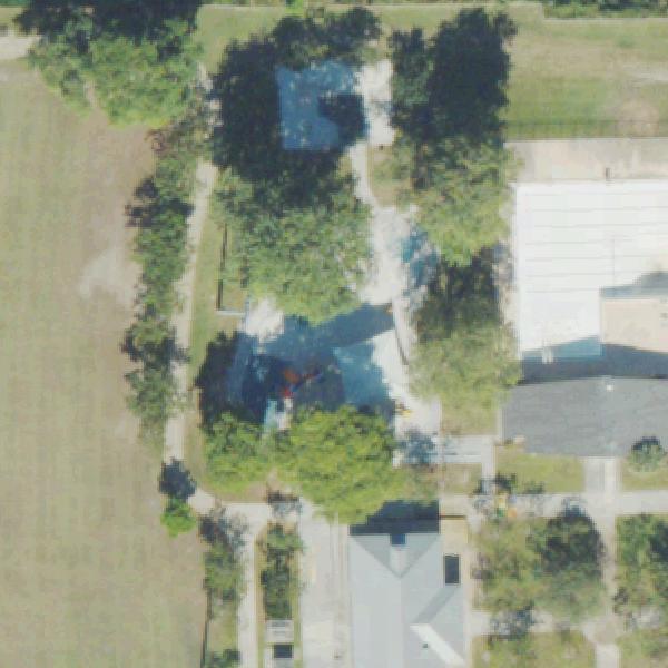 Aerial view of Little River Park