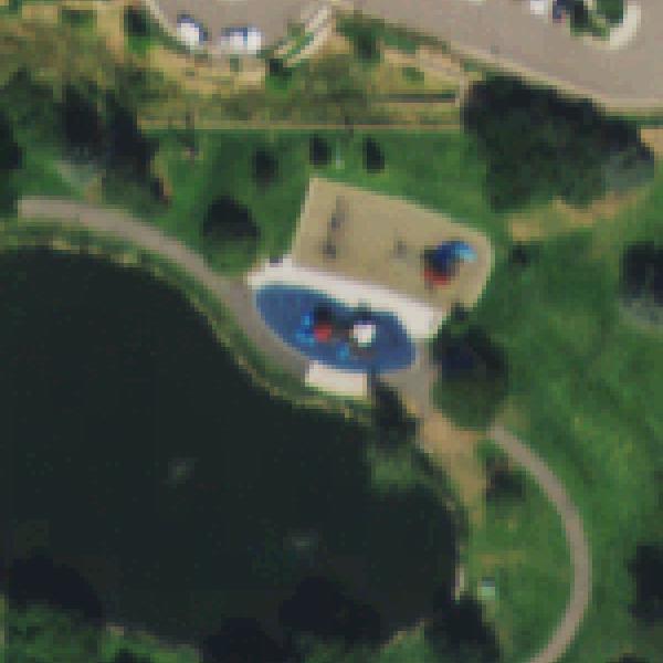 Aerial photo of Little's Creek Park