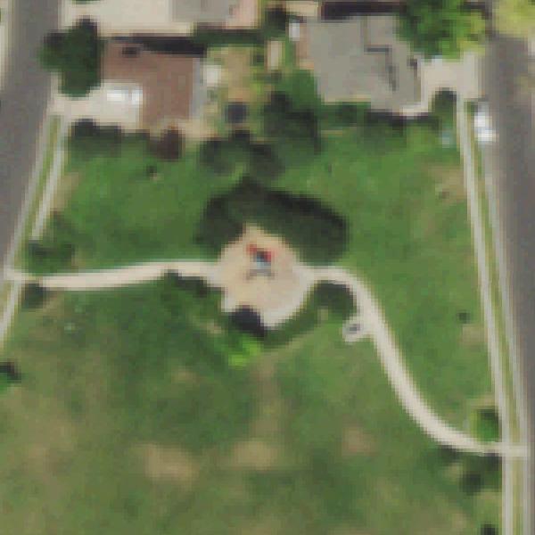 Aerial photo of Lockman Park