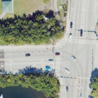 Aerial view of Loggerhead Park & Mooring Field