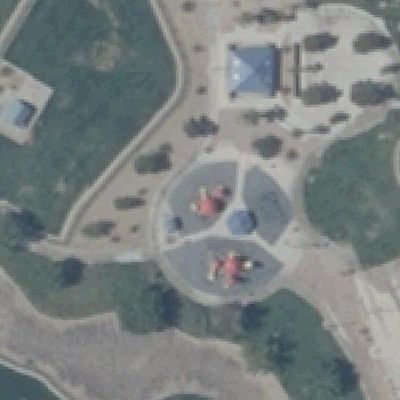 Aerial photo of Lone Mountain Park