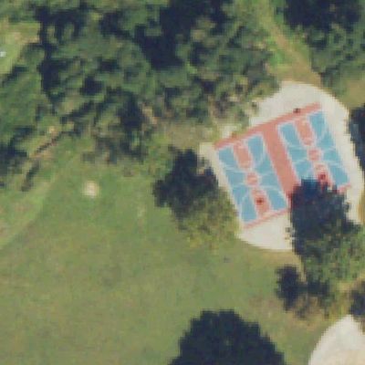 Aerial view of Longdale Park