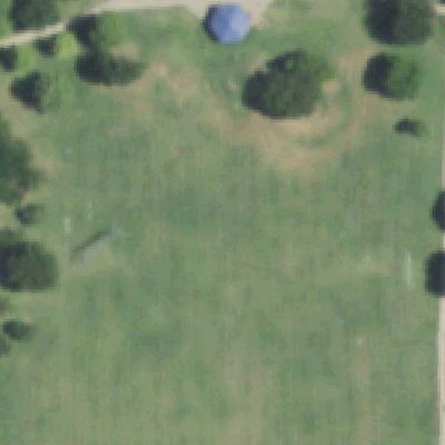 Aerial view of Longhorn Park