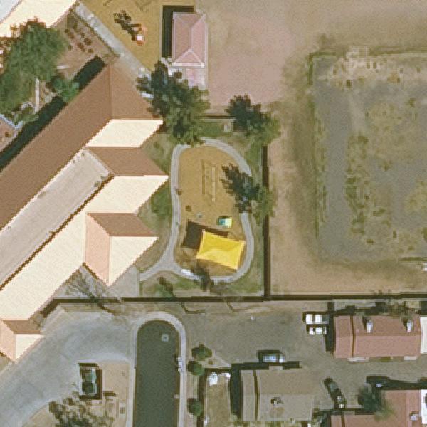 Aerial view of Longview Park