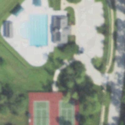 Aerial photo of Longwood Bend Park