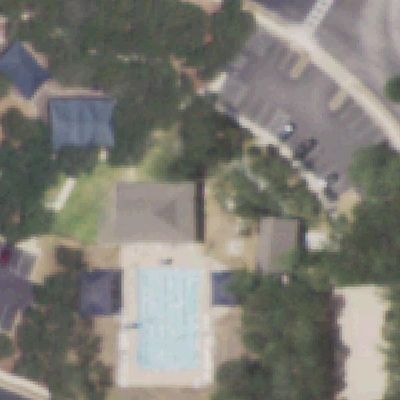 Aerial photo of Lookout Canyon Pool And Playground